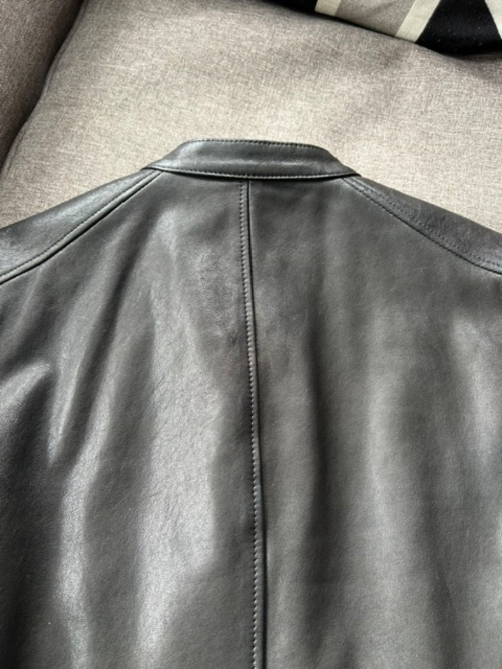 EUC Belstaff Leather Moto Jacket (sz 46 / US 12) - Picture 14 of 14